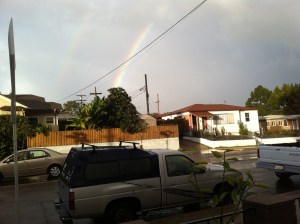 Double Rainbow and Nissan Truck